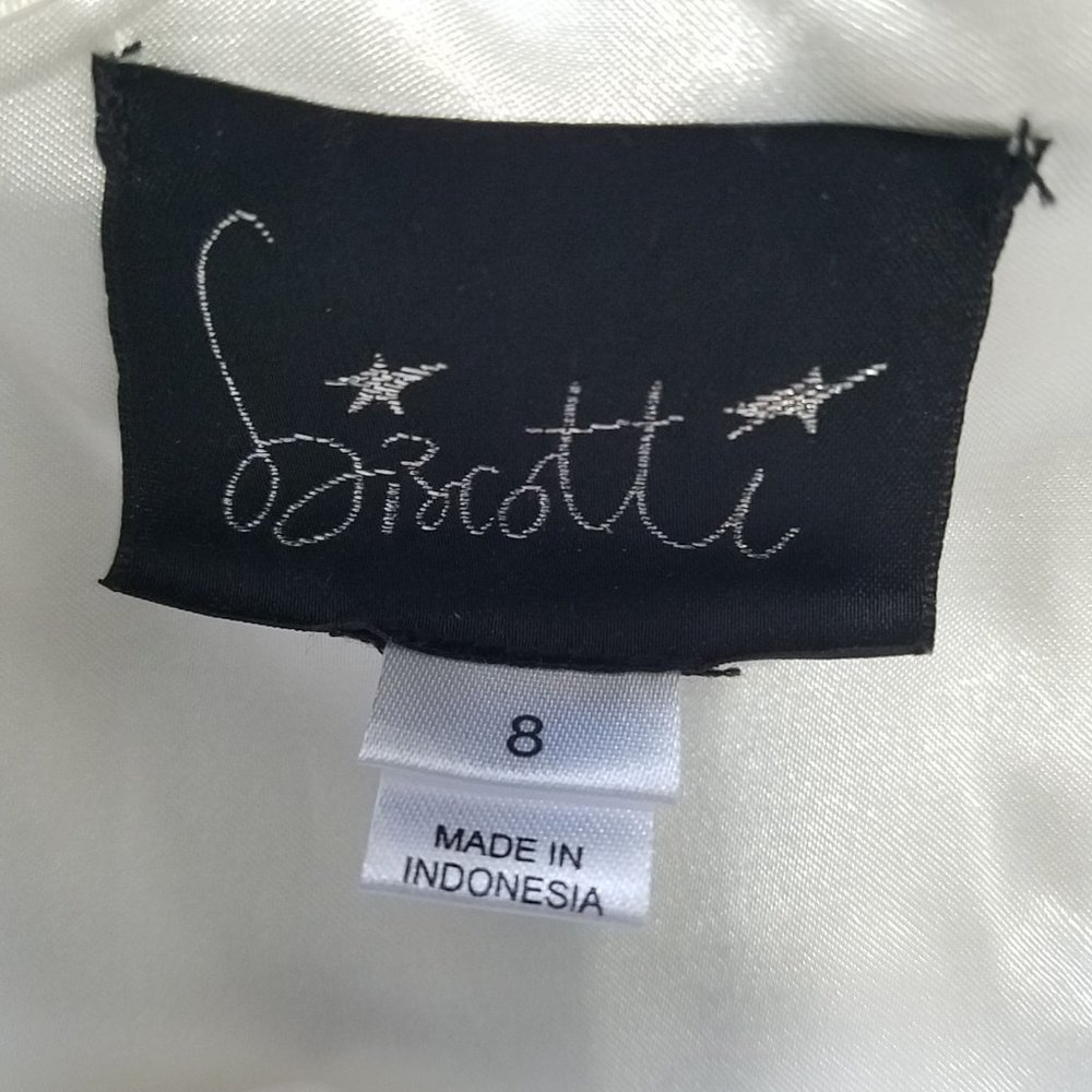 NWOT Biscotti Girls ruffled sequin tutu dress 8 - Picture 3 of 4